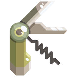 Swiss knife icono