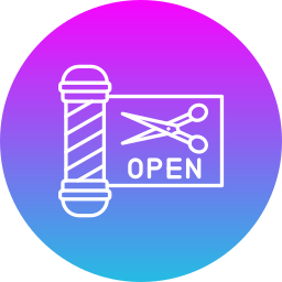 tienda abierta icono