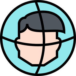 Facial recognition icon