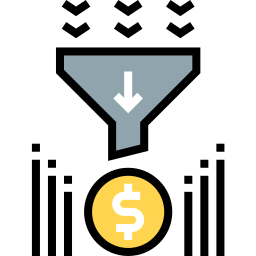 Sales funnel icon