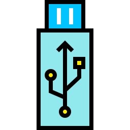 pamięć flash usb ikona