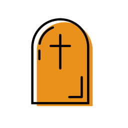 piedra de sepultura icono