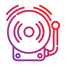 campana de la escuela icono