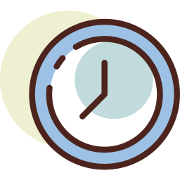 Wall clock icon