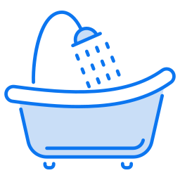 bañera icono