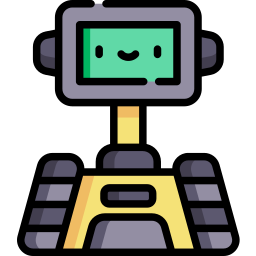 Space robot icono