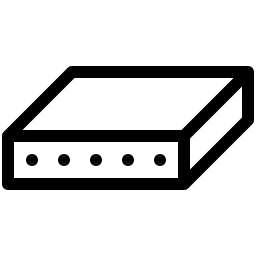 placa de hormigón icono