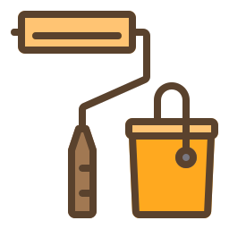 Paint roller icon