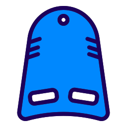 zwembad kickboard icoon