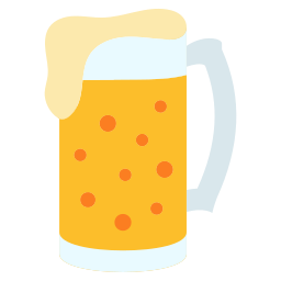 jarra de cerveza icono