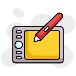 Graphic tablet icon