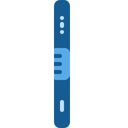 Foldable phone icono