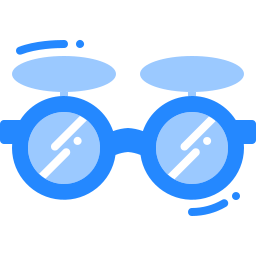 doppelte brille icon