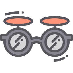 dubbele bril icoon