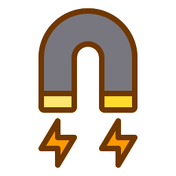 Campo magnético icono