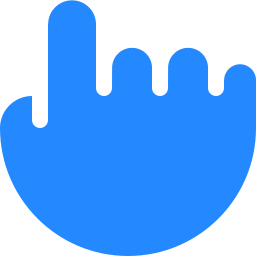 Hand pointer icono