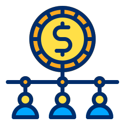 financement participatif Icône