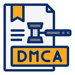 Уведомление dmca иконка
