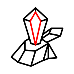 cristal icono