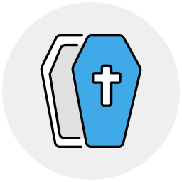 ataúd icono