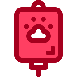 Blood bag icono