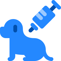 Animal vaccination icono