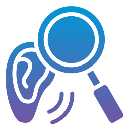 Hearing test icon