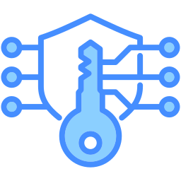 clave de cifrado icono