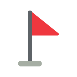 Red flag icon