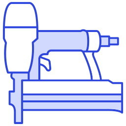 pistola de clavos icono