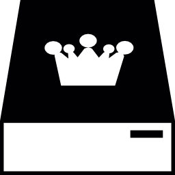 Drive with a crown icon