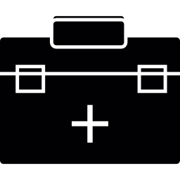Medical first aid kit icon