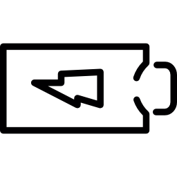 Charging battery  icon