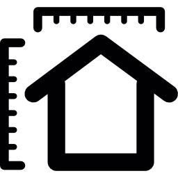 escala de la casa icono