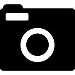 caméra carrée rétro Icône
