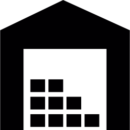 Factory stock house icon