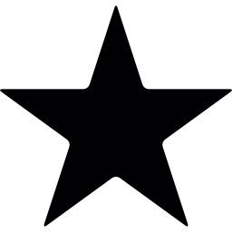 estrella puntiaguda icono
