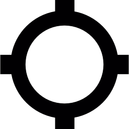 kreisförmiges ziel icon