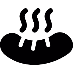 Знак горячей еды иконка