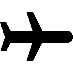 vliegend vliegtuig icoon