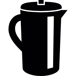 Длинный кофейник иконка
