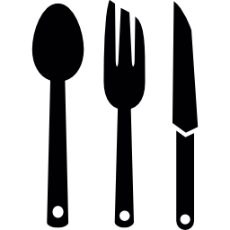 utensilios de restaurante icono