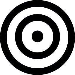 Target circles icon