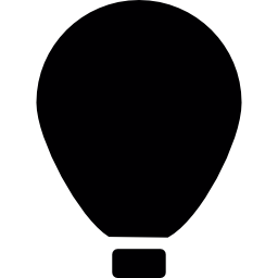 duży balon powietrzny ikona