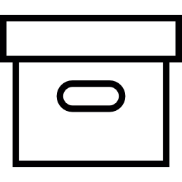 paquete cerrado icono