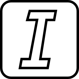 cursief icoon