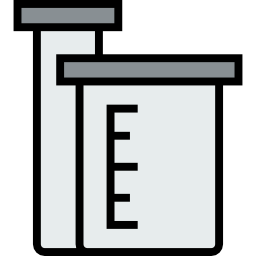 Мерная колба иконка