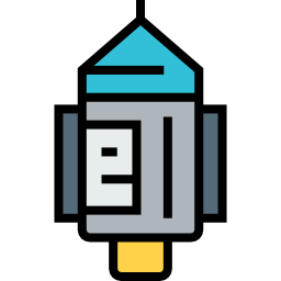 Space capsule icon