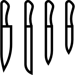 cuchillos icono
