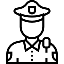 policier Icône